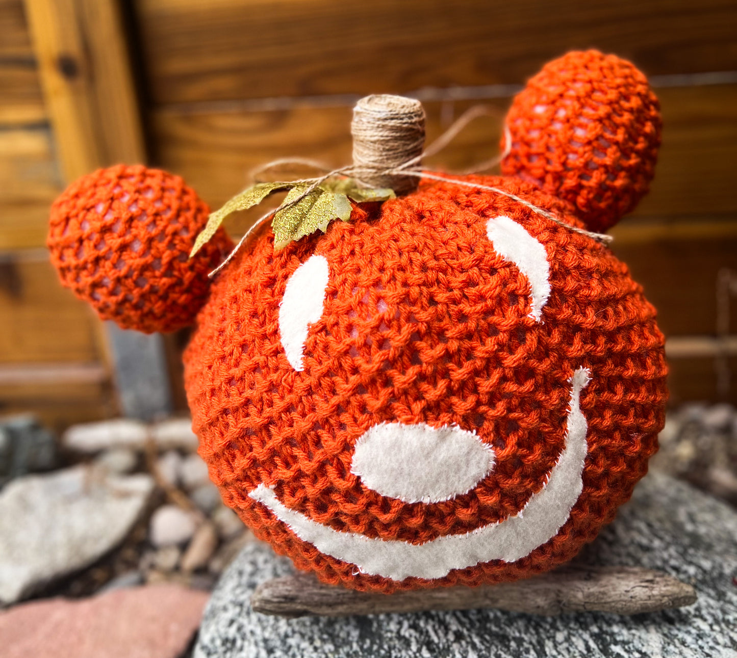 Mickey Mouse Pumpkin Pillow