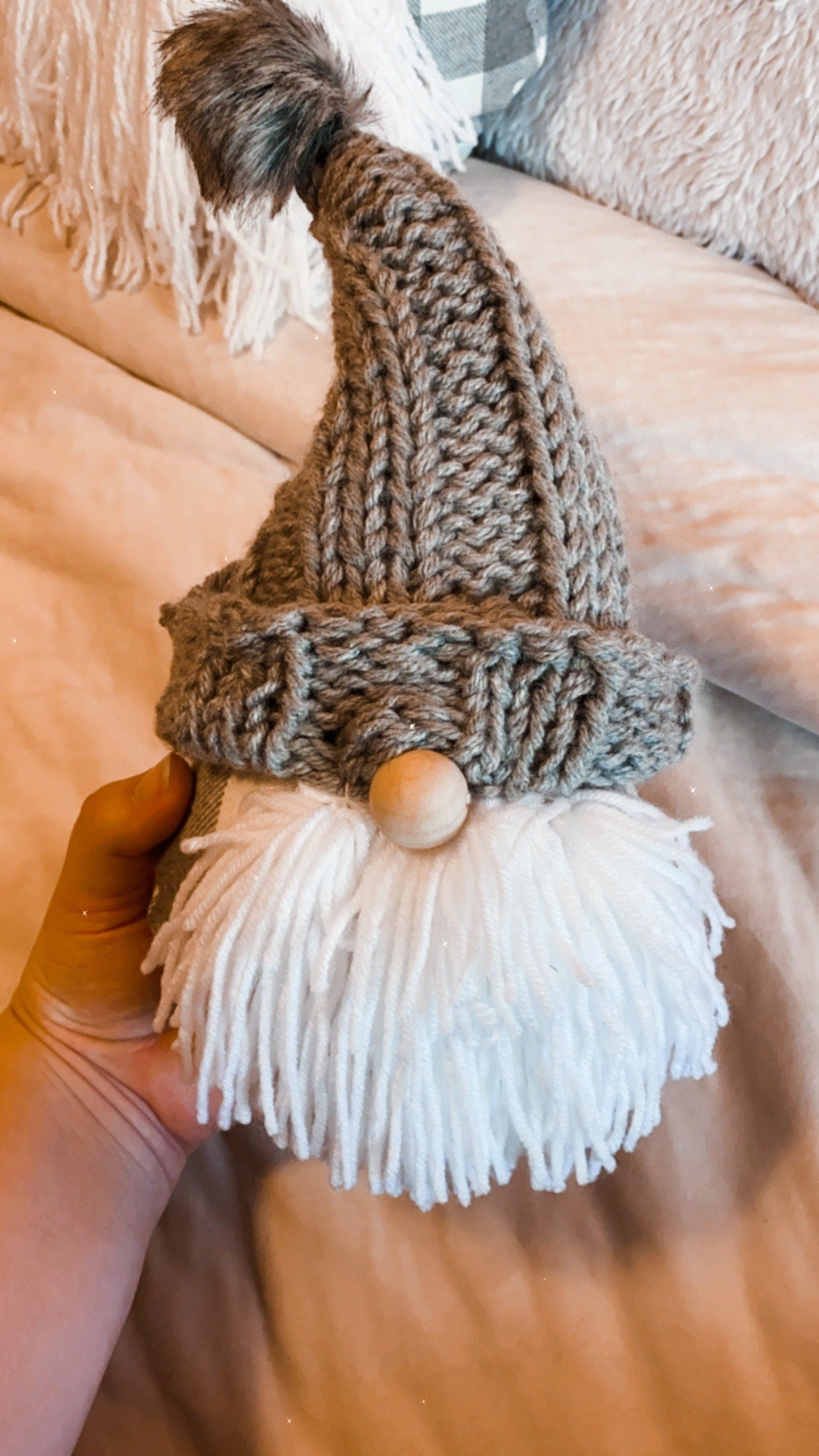 Mini Gray Gnome