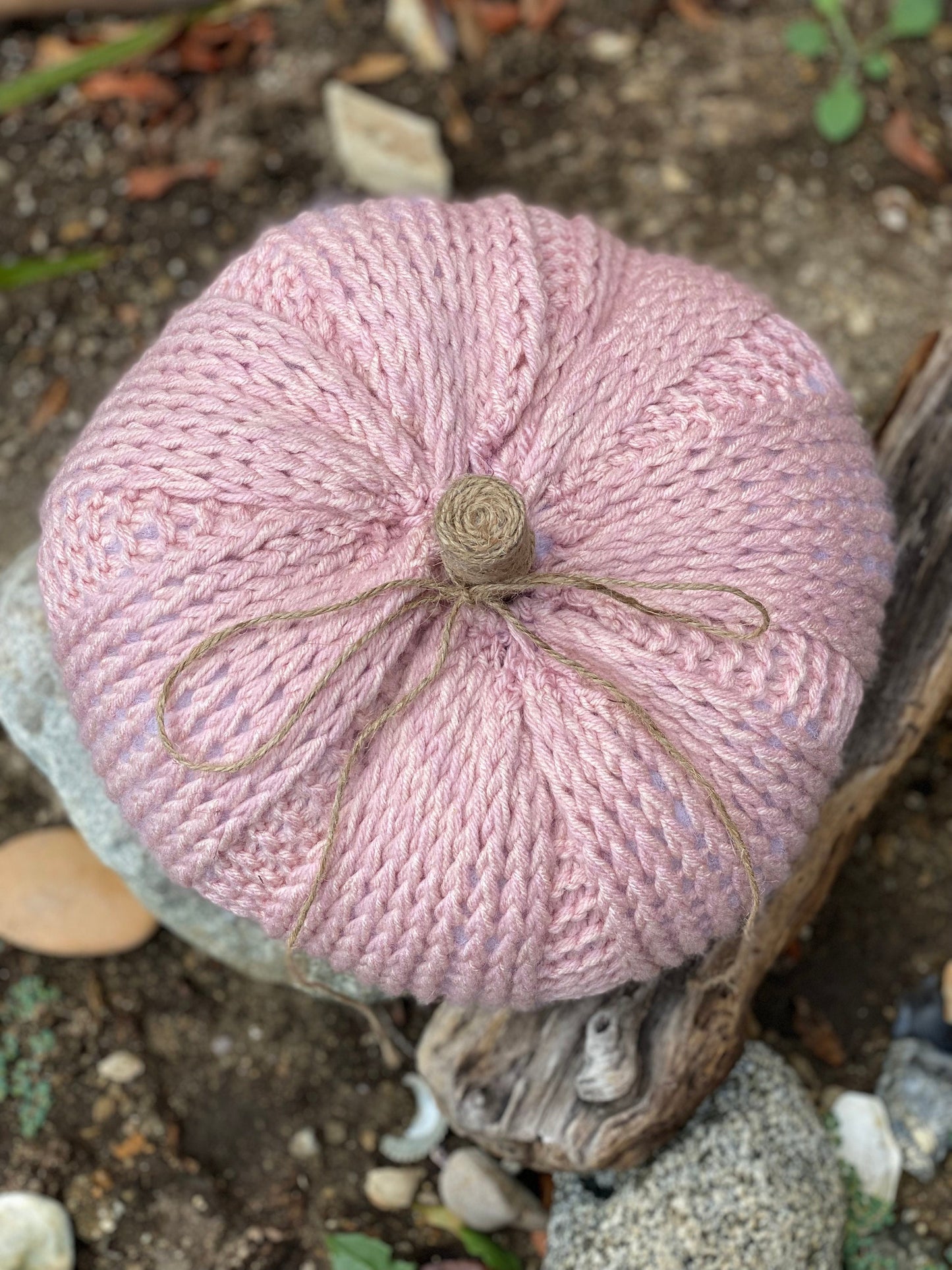 Jumbo Pink Pumpkin Pillow
