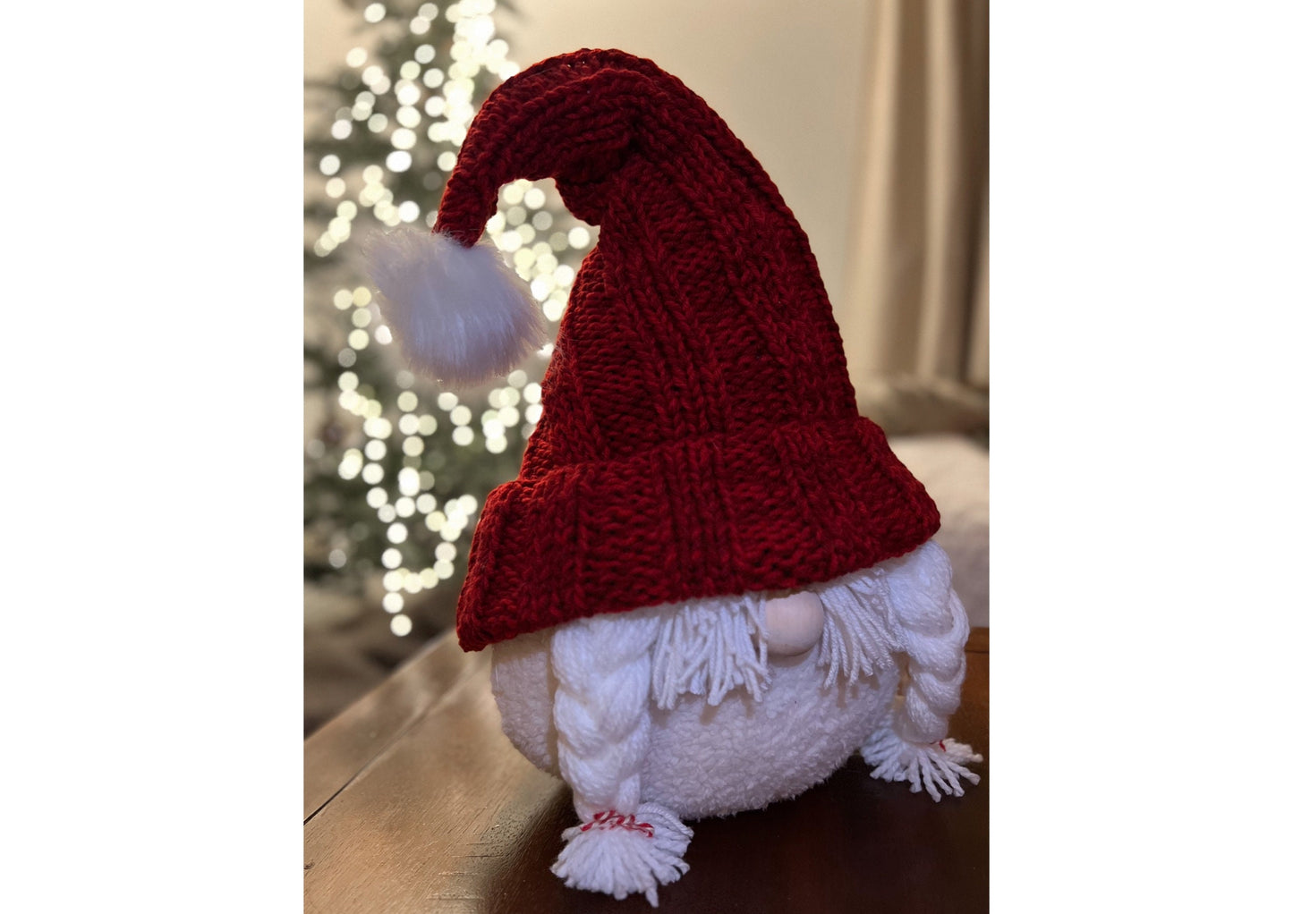Mrs. Claus Gnome Pillow