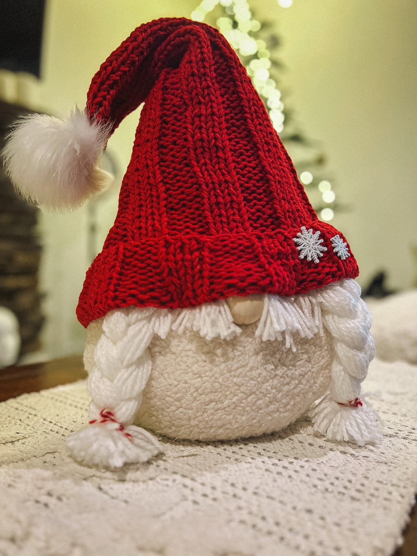 Mrs. Claus Gnome Pillow