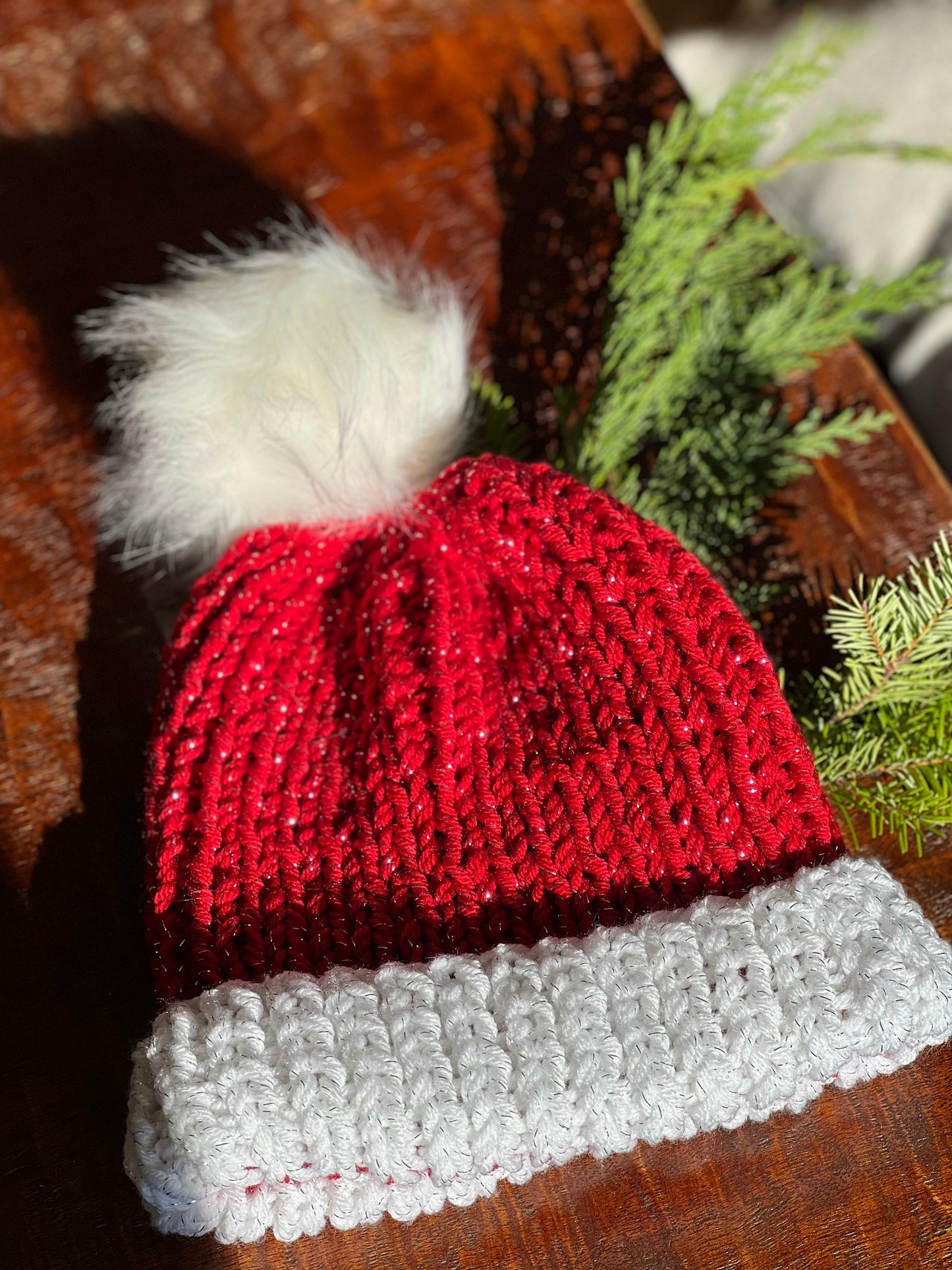Knitted Christmas Beanie