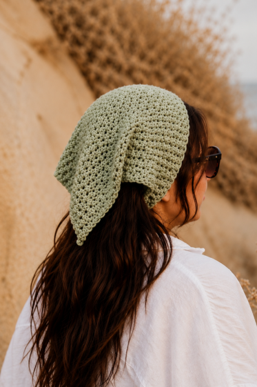 Coastal Knit Hair Bandana