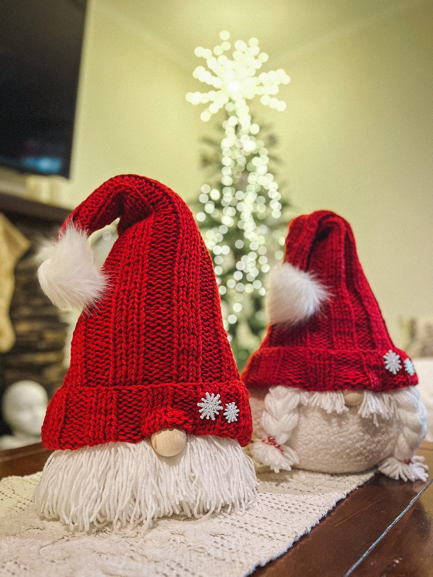 The Clauses Gnome Pillow Set