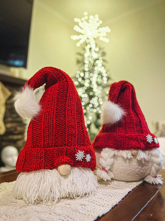 Santa Gnome Pillow, Mr and Mrs Claus, Christmas Gnome, Santa Gnome, Holiday Gnome, Santa Clause, Christmas Pillow, Pillow Set
